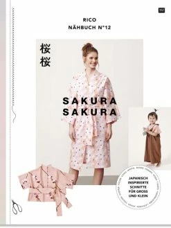 Livre De Couture N°12 Rico Design - Collection Sakura - 19 Modèles