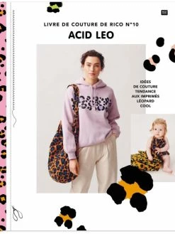 Livre De Couture Rico Design N°10 - Acid Leo - 48 Pages
