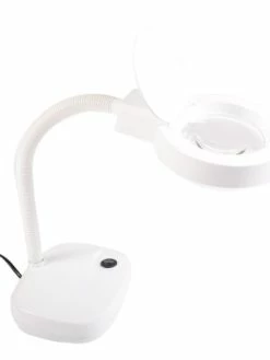 CHEVAL BLANC Loupe Lampe Electrique Lumiere Jour Multi-usages Bras Flexible