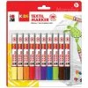 Marabu Marqueur Pour Textile, 10 X 3 Ml, Blister De 10