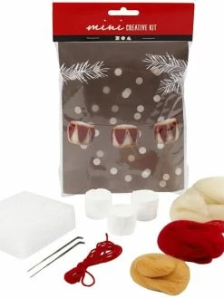 Creativ Company Mini Kit Créatif De Noël - Tambours - Ø 3,3 Cm - 3pcs