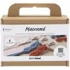 Creativ Company Mini Kit DIY Macramé - Porte-clés - 6 Pcs