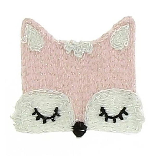 Récréatys Motif Thermocollant - Renard Kawaii Pailleté - 5,2 X 4,7 Cm 1 Récréatys Motif Thermocollant - Renard Kawaii Pailleté - 5,2 X 4,7 Cm