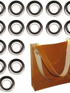 Graine Créative Oeillets Argentés 9 Mm X 15