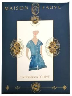 Patron Maison Fauve - Combishort Et Robe Eclipse - Tailles 34 à 56