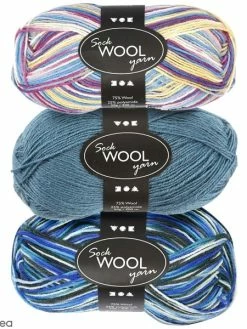 Creativ Company Pelote De Laine Pour Chaussette - 50 G