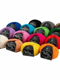 Creativ Company Pelotes De Laine, L: 50 M, 15x50 Gr/ 1 Boule