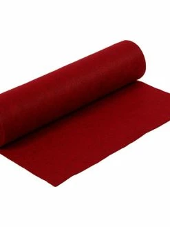 Creativ Company Rouleau De Feutrine Synthétique 1,5 Mm - Rouge - 45 Cm X 5 M