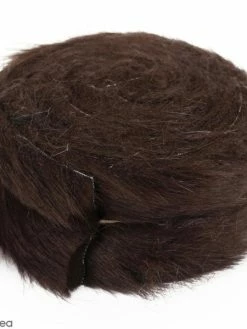 Ki Sign Rouleau De Tissu Fausse Fourrure - Marron - 6 Cm X 2 M