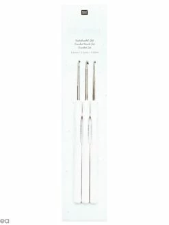 Rico Design Set De Crochets En Métal Ricorumi - 3 / 3,5 / 4 Mm - 3 Pcs
