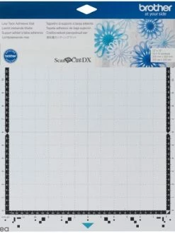 Brother Support Adhésif à Faible Adhérence Pour Scan'n'Cut SDX 1200 - 30,5 X 30,5 Cm