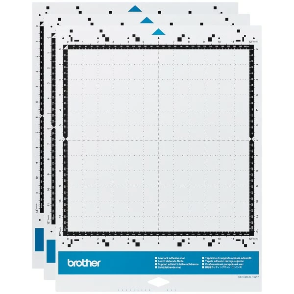 Brother Support Adhésif à Faible Adhérence Pour Scan'n'Cut SDX - 30,5 X 30,5 Cm - 3 Pcs 2 Brother Support Adhésif à Faible Adhérence Pour Scan'n'Cut SDX - 30,5 X 30,5 Cm - 3 Pcs – Image 2