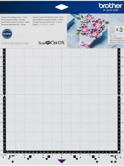 Brother Support Adhésif Pour Scan'n'Cut SDX - 30,5 X 30,5 Cm - 3 Pcs