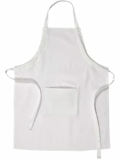 Creativ Company Tablier Avec Poche à Customiser - 65 X 84 Cm - Blanc