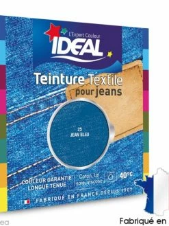 Ideal Teinture Tissu Idéal Liquide Bleu Jeans 25 Maxi