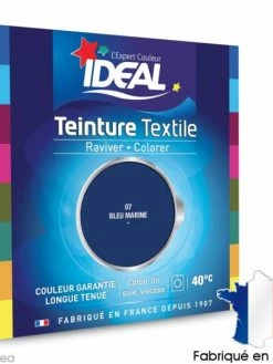 Ideal Teinture Tissu Idéal Liquide Bleu Marine 07 Maxi