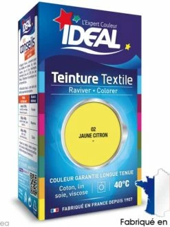 Ideal Teinture Tissu Idéal Liquide Citron 02 Mini