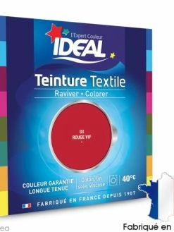 Ideal Teinture Tissu Idéal Liquide Tomate Cerise 03 Maxi