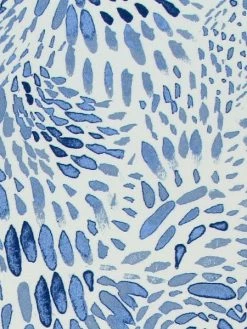 Tissu Coton Frou Frou Collection Faune - Ardoise Cendrée - Vendu Par 10 Cm