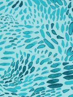 Tissu Coton Frou Frou Collection Faune - Bora Bora - Vendu Par 10 Cm