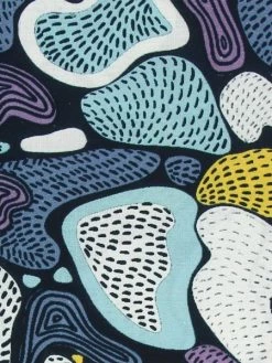 Tissu Coton Frou Frou Collection Fodere - Tournesol - Vendu Par 10 Cm