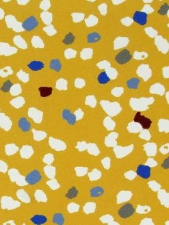 Tissu Coton Frou Frou Collection Pollen - Poussière D'Or - Vendu Par 10 Cm