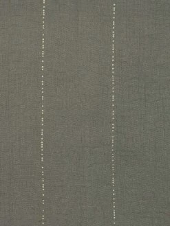 Tissu Double Gaze De Coton Sakura Rico Design - Vert Olive Détail Foil - Par 10 Cm