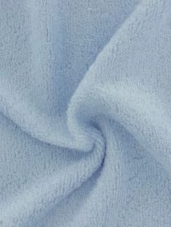 Creavea Tissu éponge De Bambou - Bleu Ciel - Par 10 Cm (sur Mesure)