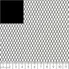Creavea Tissu Filet Mesh Fabric - Noir / Gris - Par 10 Cm (sur Mesure)