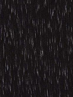 Tissu Jersey Chiné Sakura Rico Design - Noir / Blanc - Vendu Par 10 Cm