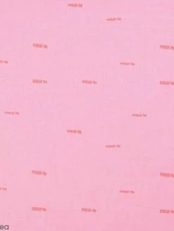 Rico Design Tissu Rico - Toile De Coton - Traits Rose Fluo Sur Fond Rose - Par 10 Cm (sur Mesure)