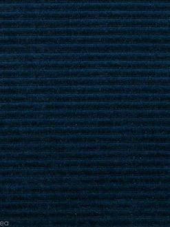 Creavea Tissu Velours Côtelé - Bleu Pétrole - Par 10 Cm (sur Mesure)