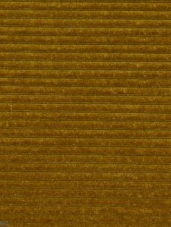 Creavea Tissu Velours Côtelé - Jaune Olive - Par 10 Cm (sur Mesure)