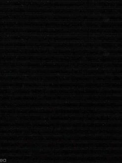 Creavea Tissu Velours Côtelé - Noir - Par 10 Cm (sur Mesure)