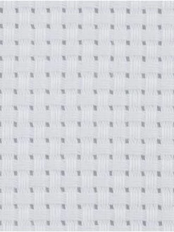 Creativ Company Toile à Broder Aida - 3,5 Pts/cm - Blanc - 50 X 50 Cm