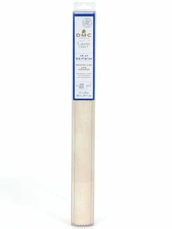 DMC Toile à Broder Aida Imprimée - Jaune/Orange - 38,1 X 45,7 Cm - 5,5 Pts/cm