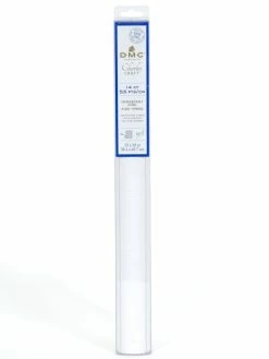 DMC Toile à Broder Aida Irisée - Blanc - 38,1 X 45,7 Cm - 5,5 Pts/cm