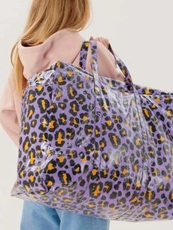 Toile Cirée En Coton Rico Design - Motif Léopard Violet - Vendu Par 10 Cm -V-Zug shop toile ciree en coton rico design motif leopard violet vendu par 10 cm p 3