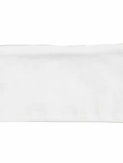 Creativ Company Trousse En Tissu à Customiser - 11 X 23 Cm - Blanc