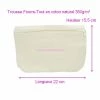 Artif Trousse Fourre-Tout En Coton Naturel 350g/m², Fourreau Haut. 15,5cm X Long. 22cm, à Décorer