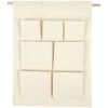 Creativ Company Vide Poche Mural En Tissu - 34 X 46 Cm - 7 Poches