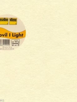 Vlieseline Decovil Light - Largeur 90 Cm - Beige - Au Mètre (sur Mesure)