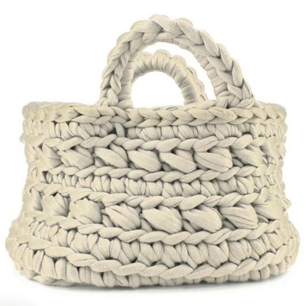 Zpagetti Hoooked DMC - Pelote Jersey Beige - 120 Mètres 2 Zpagetti Hoooked DMC - Pelote Jersey Beige - 120 Mètres – Image 2