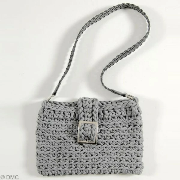 Zpagetti Hoooked DMC - Pelote Jersey Gris - 120 Mètres 6 Zpagetti Hoooked DMC - Pelote Jersey Gris - 120 Mètres – Image 6